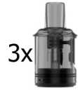 Pod für Manners R Cartridge 0,6 oder 1,0 Ohm 3 ml Vapefly 3 Stück
